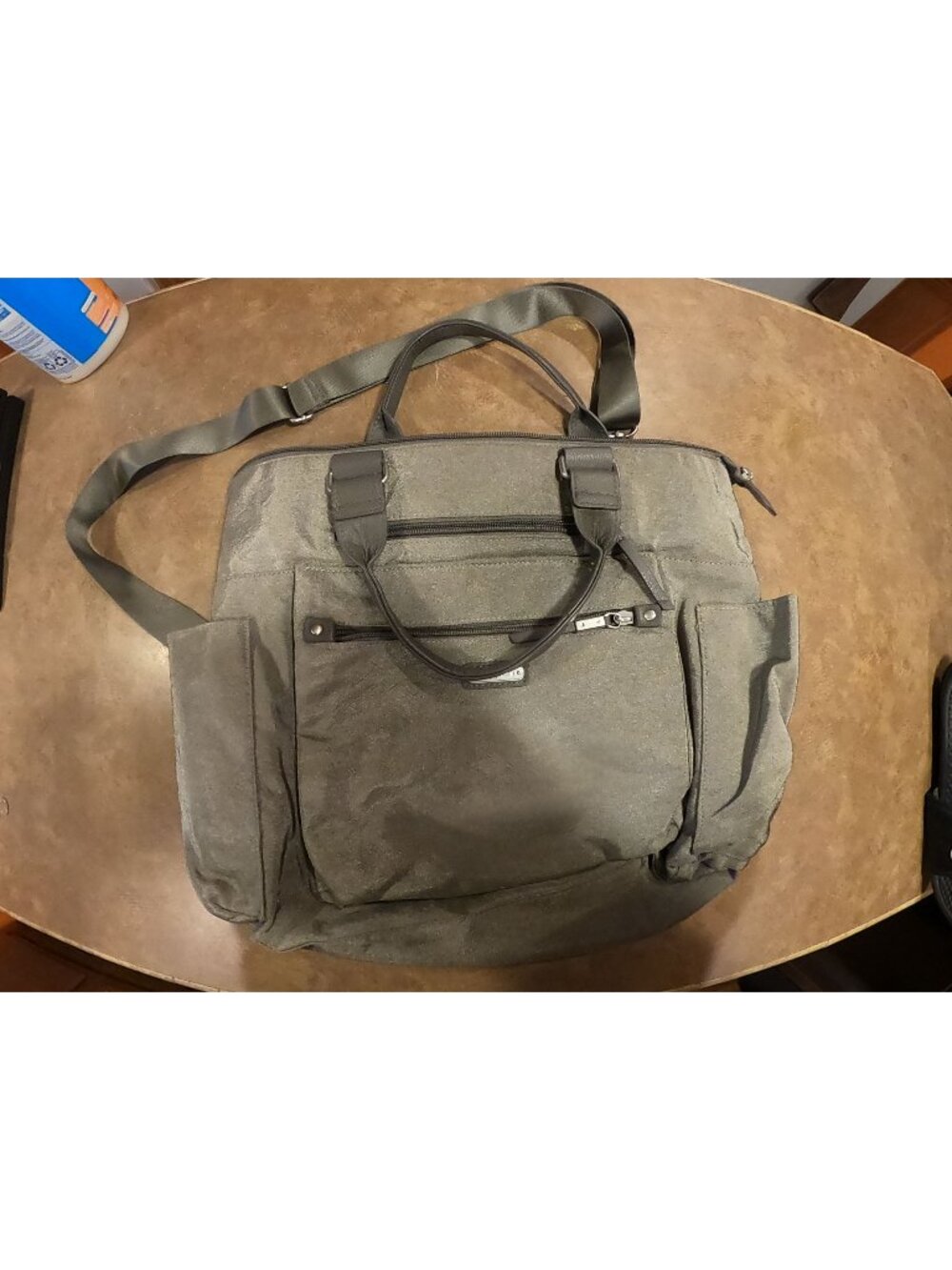 Baggalinni Convertible Laptop Messenger Bag With Adjustable Strap Multiple Pocke